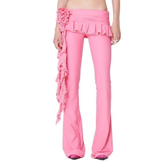Fanci Club Pants - New Without Tags Fanci Club Flare Pants in Pink